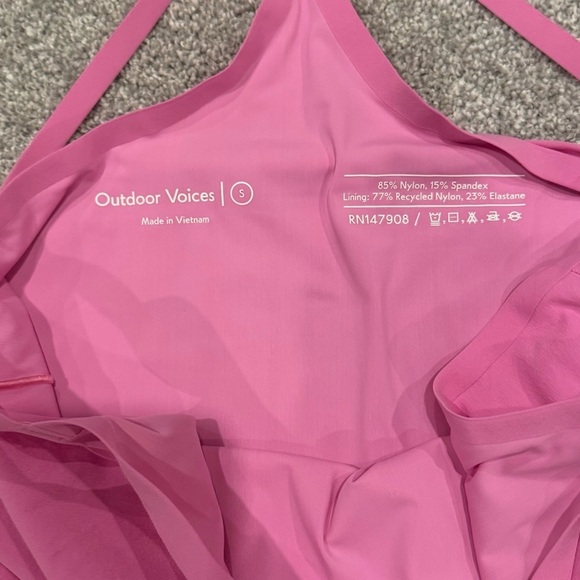 Outdoor Voices Exercise Dress Pink (PowerPuff Girls Limited Edition) size small - Picture 6 of 10